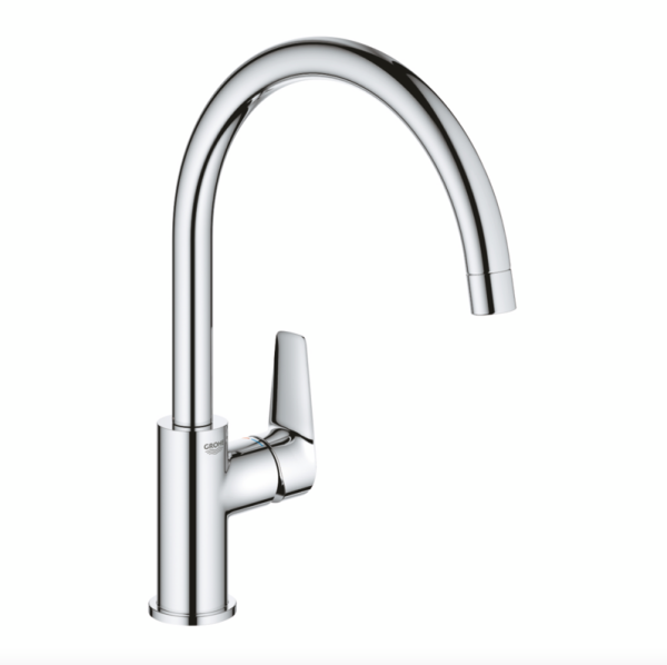 Змішувач для кухні GROHE QuickFix StartEdge 30529001 з високим C-подібним виливом